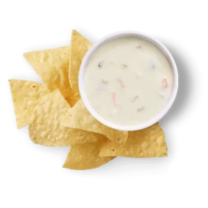 Large Chips & Large Queso Blanco