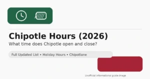 Chipotle Hours
